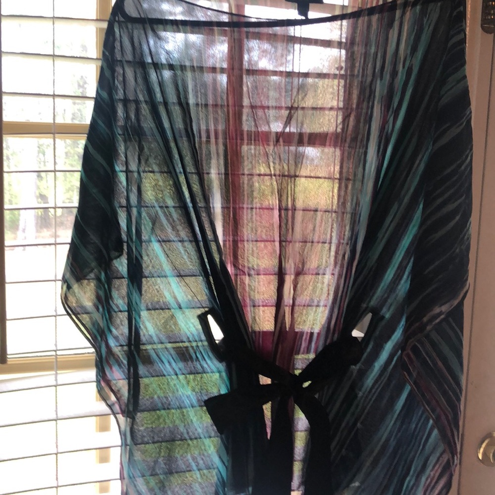 Gorgeous, Multi Colored Sheer Top - image 2